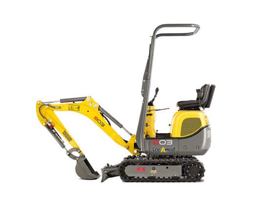 micro-pelle 1 tonne