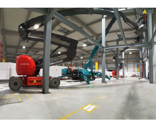 location nacelle pour l'industrie