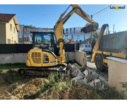 démolition pelleteuse