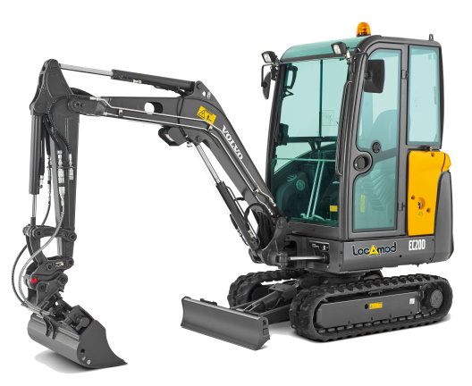 mini-pelle 2 tonnes