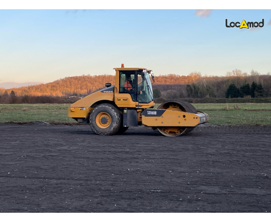 Rouleau compacteur monocylindre